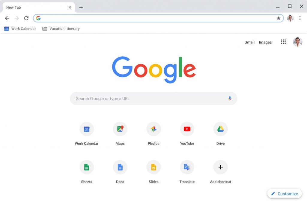 Google Chrome browser